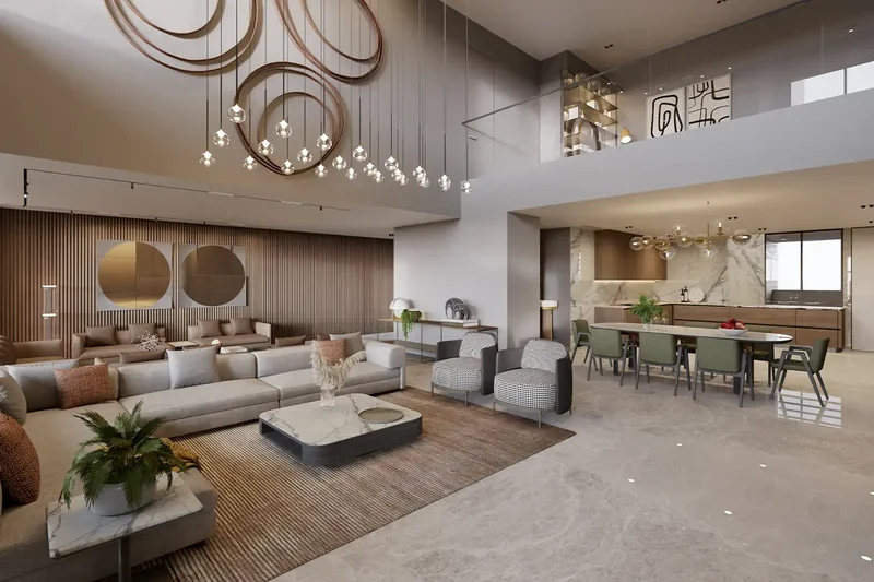 the-gold-sky-villa - Vital space