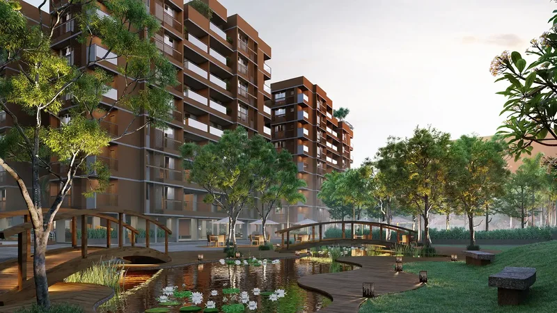 vinayak-saral-courtyard - Vital space